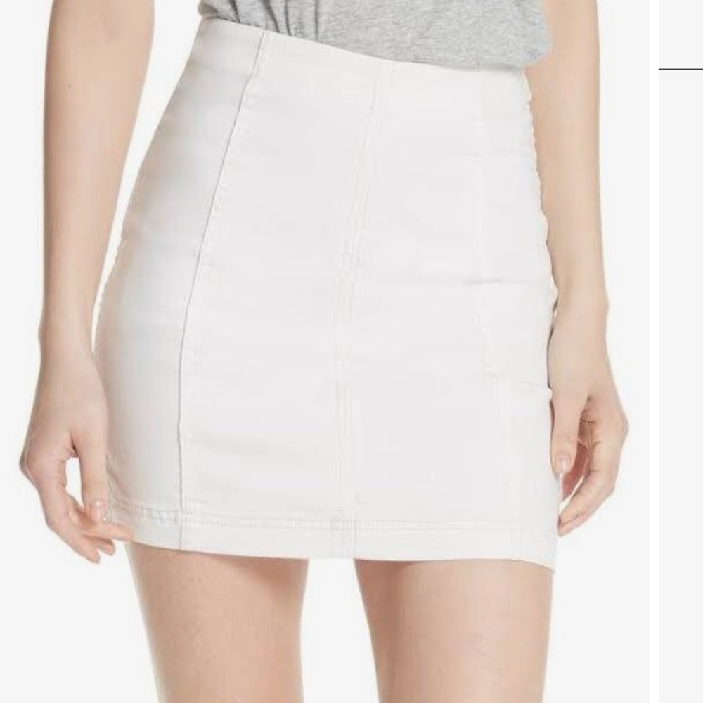 Free People Modern Femme Denim Skirt Size 4